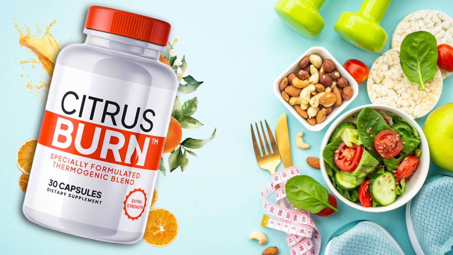 CitrusBurn weight loss supplement for men and women fat burning support