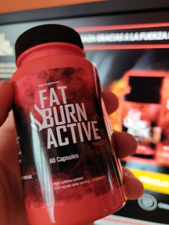 Fat Burn Active Kapseln zur Unterstützung der Fettverbrennung und Gewichtsreduktion