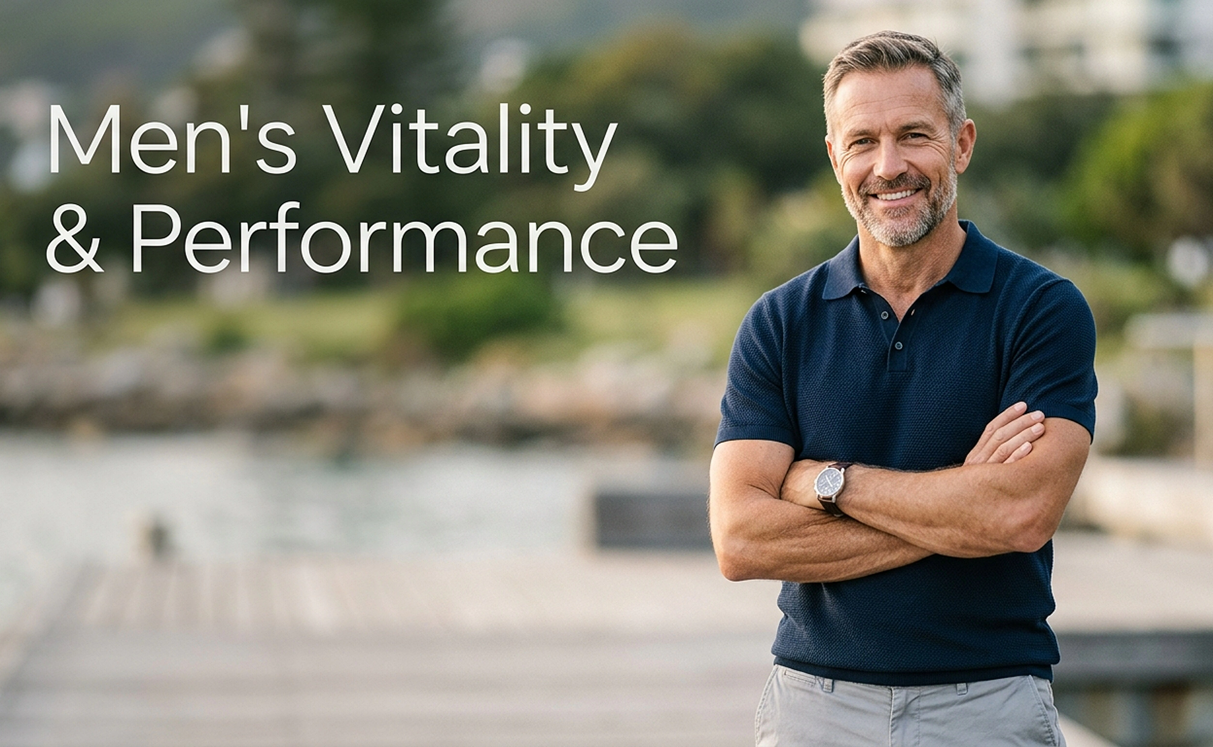 NuviaLab Vitality review showing a healthy confident man