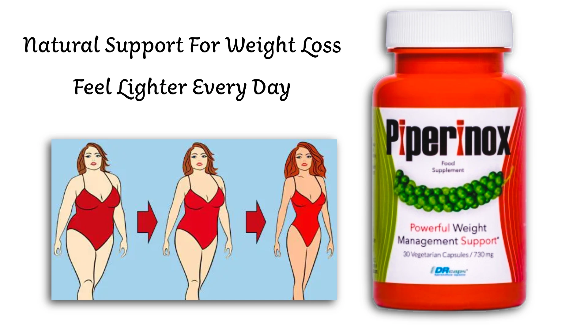 Piperinox supplement bottle