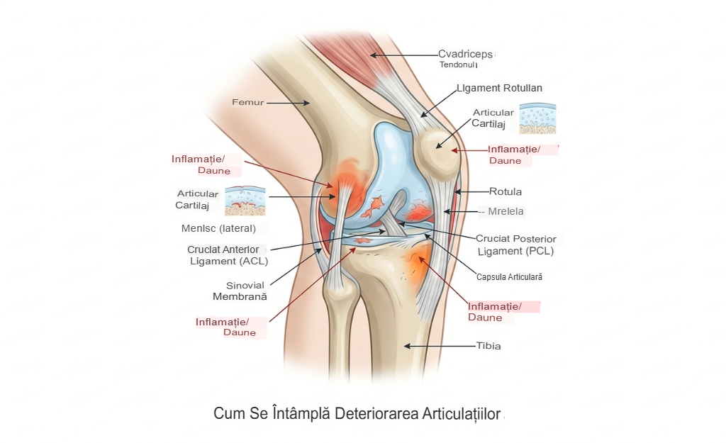 Infografic sănătate articulară