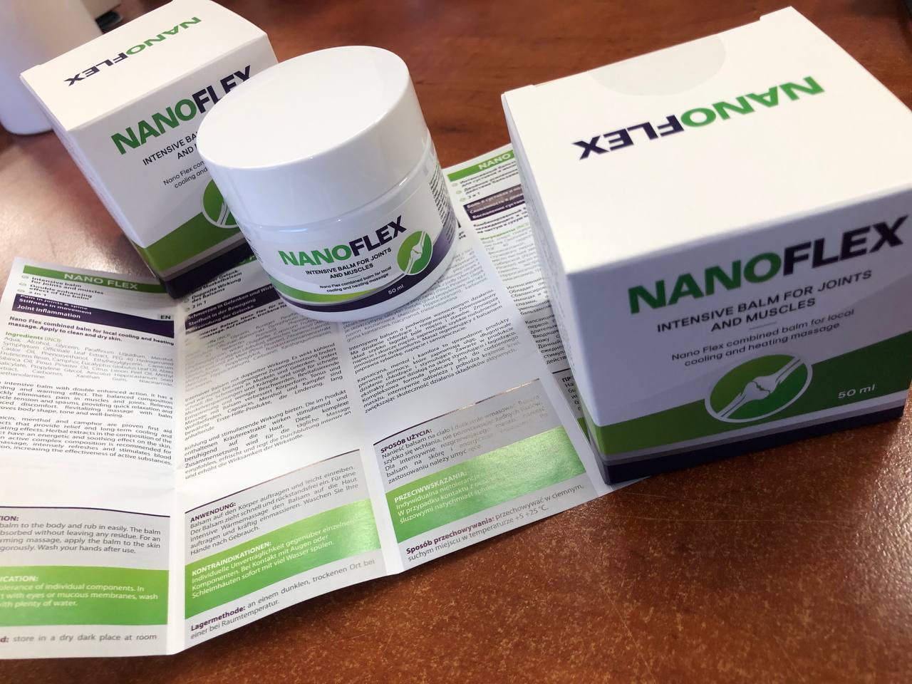 NanoFlex gel produs