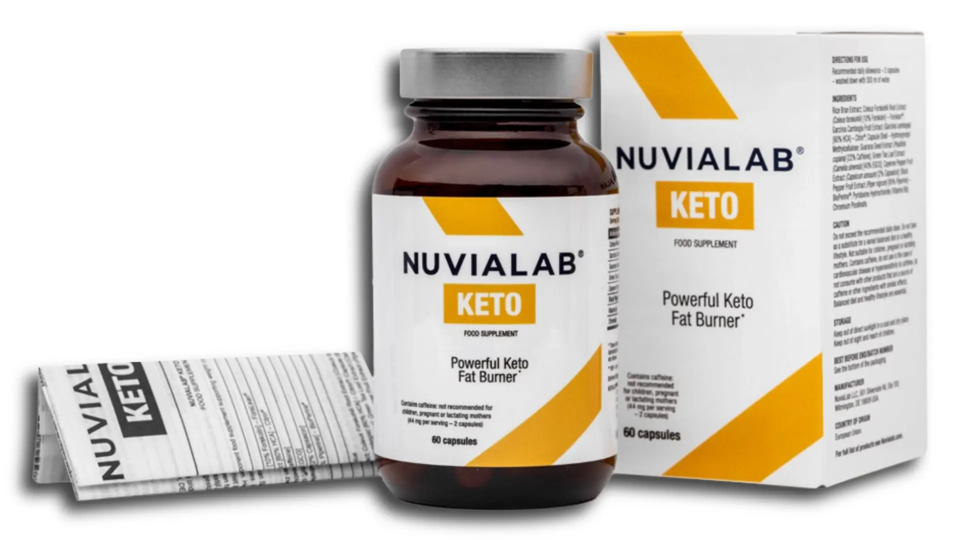 NuviaLab Keto Review weight loss supplement bottle 2026